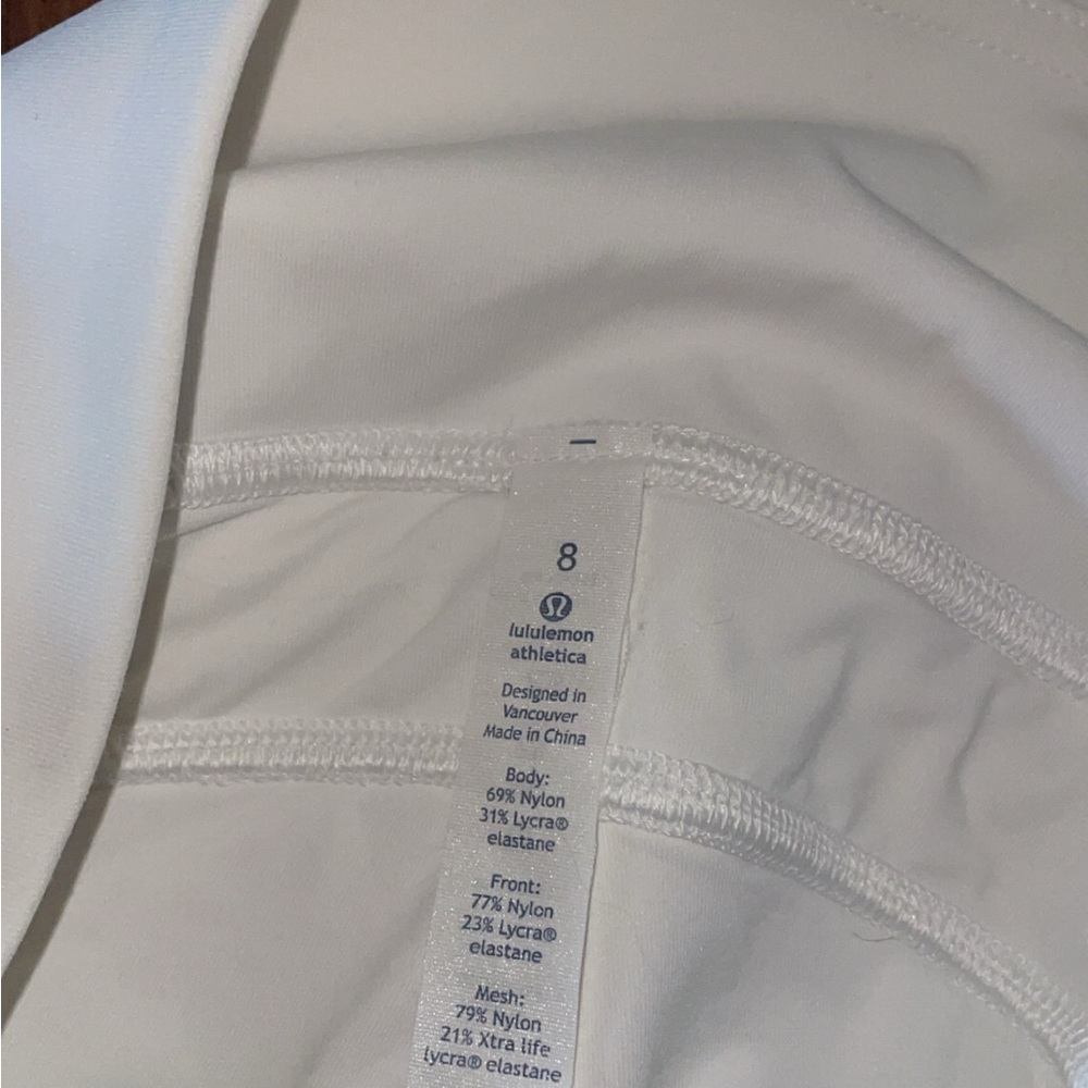 Lululemon Athletica White Capri Leggings - Picture 3 of 3